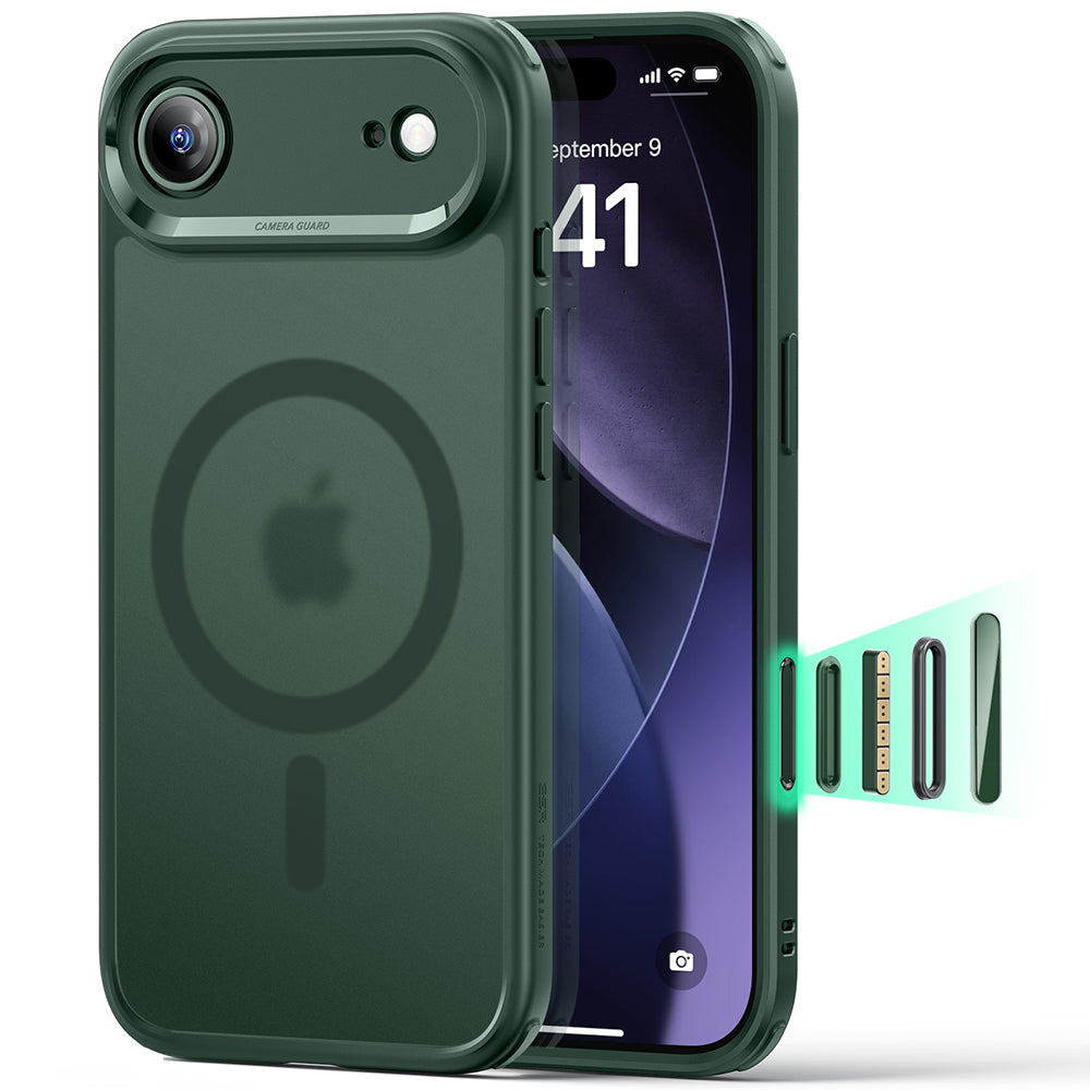 ESR - Classic Hybrid HaloLock - iPhone 17 Air - Frosted Green