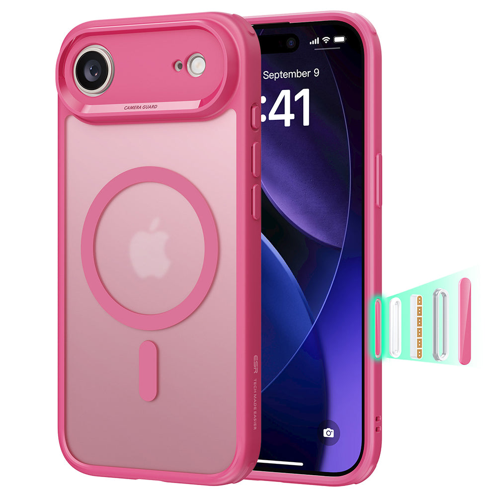 ESR - Classic Hybrid HaloLock - iPhone 17 Air - Frosted Pink