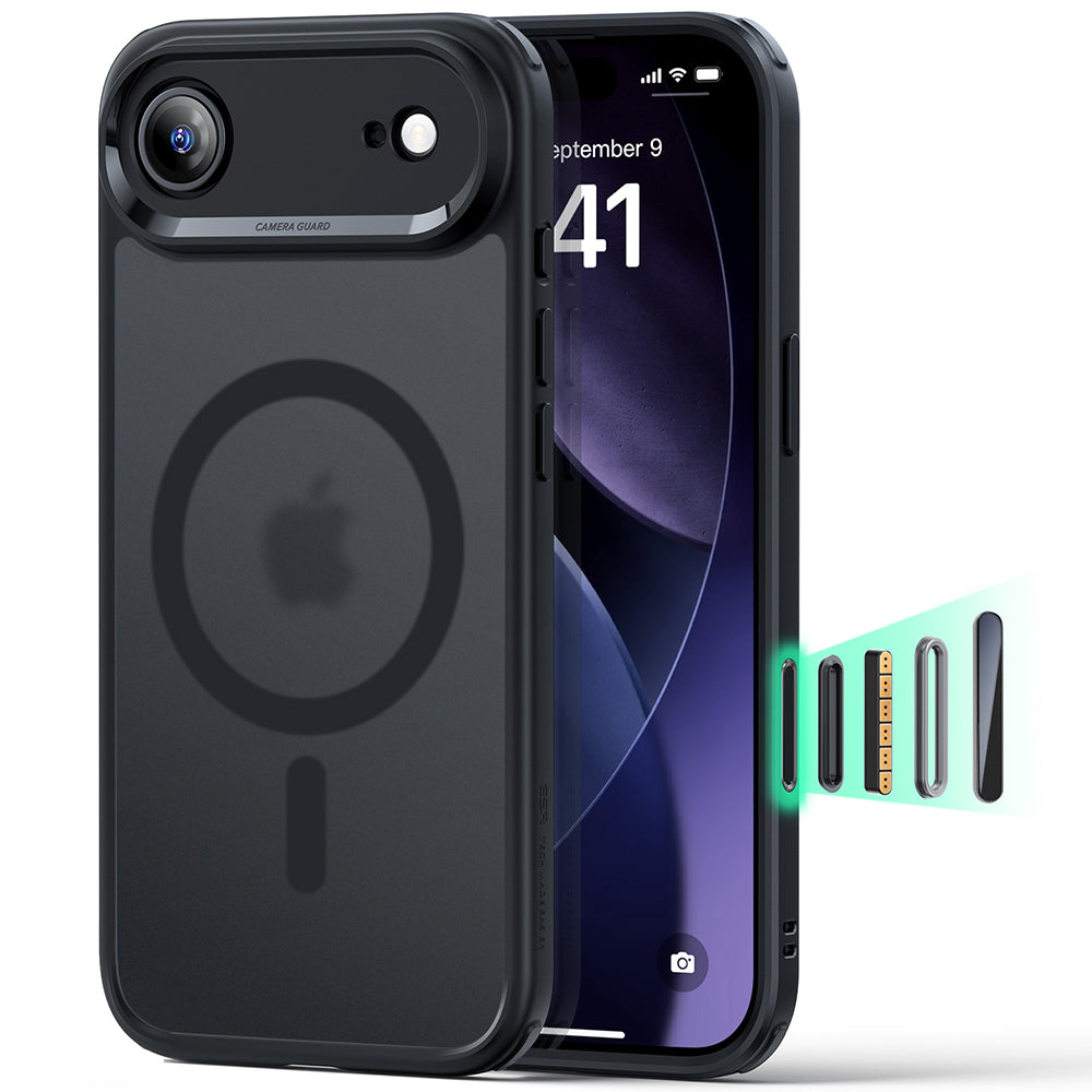 ESR - Classic Hybrid HaloLock - iPhone 17 Air - Frosted Black