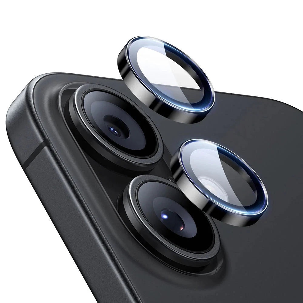 ESR - Armorite Camera Lens Protectors (2 pack) - iPhone 16 / iPhone 16 Plus / iPhone 17 - Black
