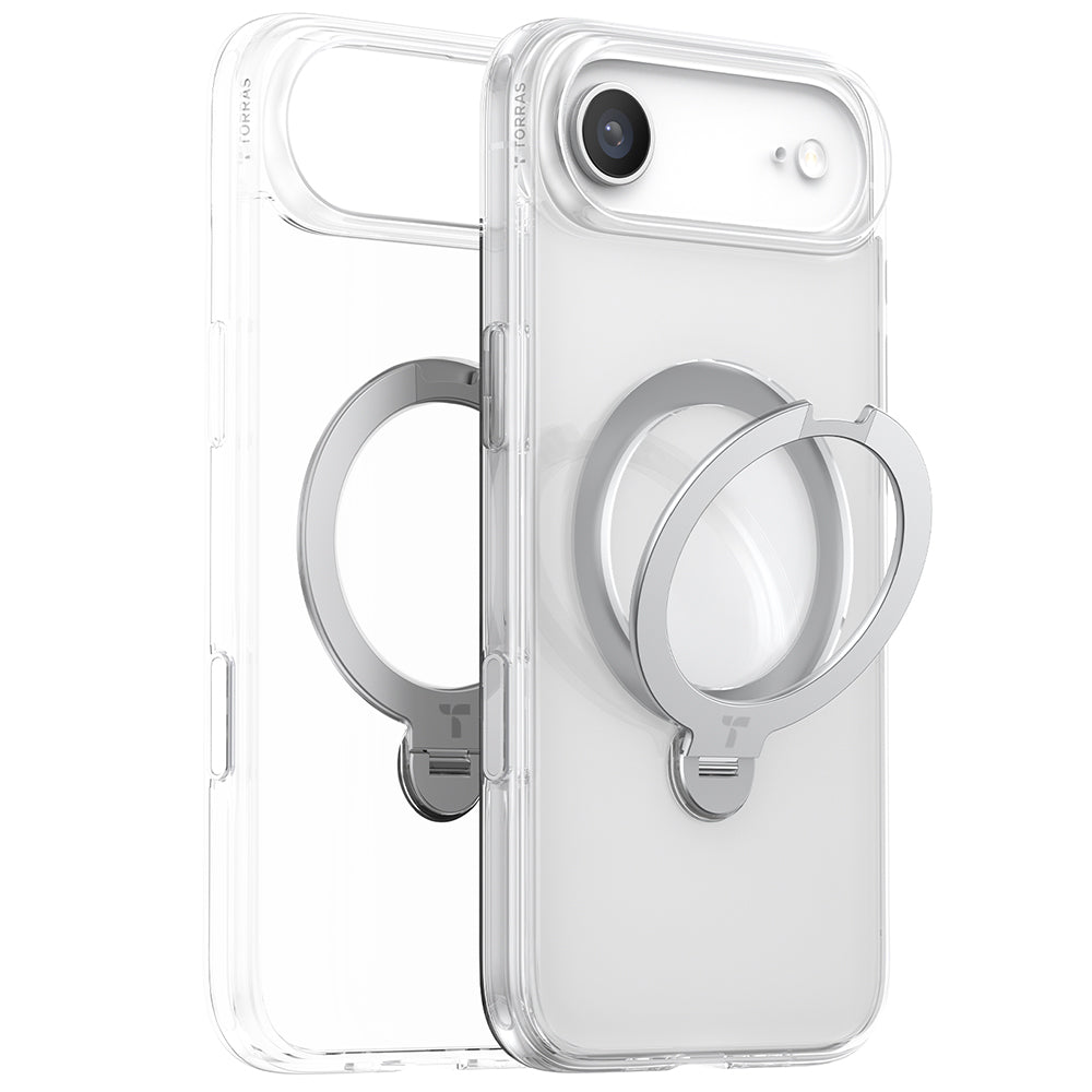 Torras - Ostand Spin MagSafe Series - iPhone 17 Air - Clear