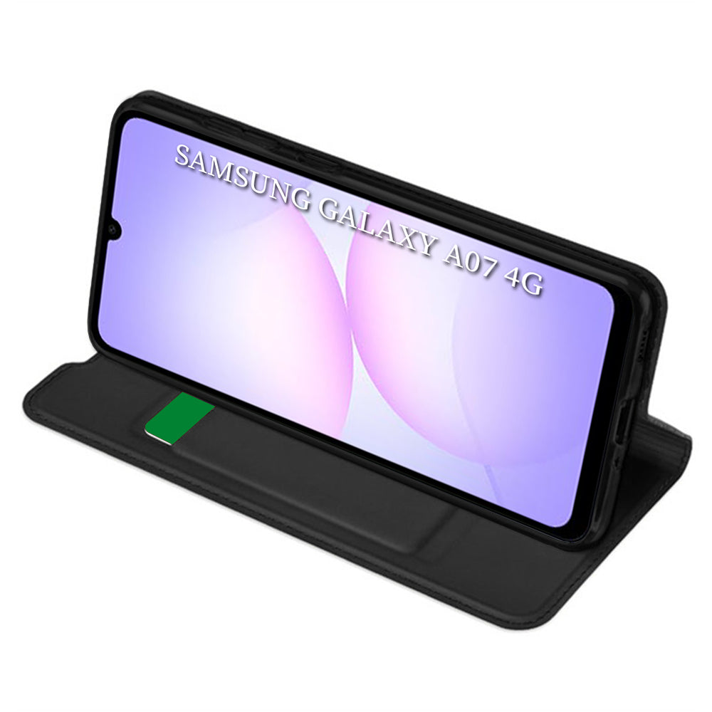 Techsuit - Magskin Book - Galaxy A07 4G - Black