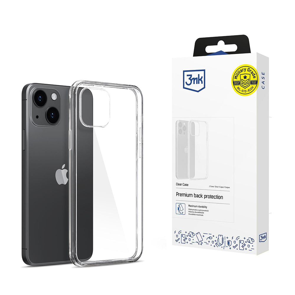 3mk - Clear Case - iPhone 15 - Transparent