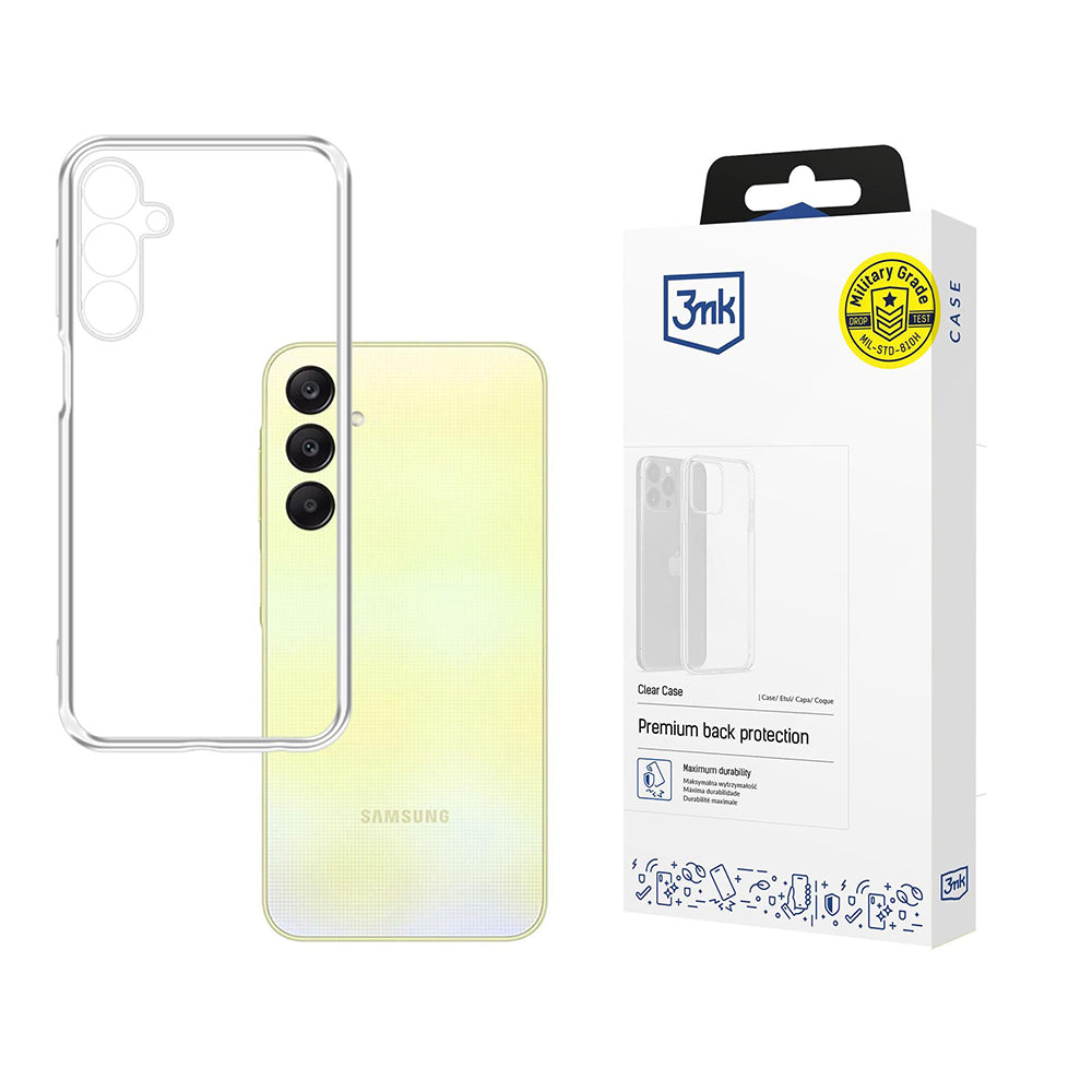 3mk - Clear Case - Samsung Galaxy A25 5G - Transparent