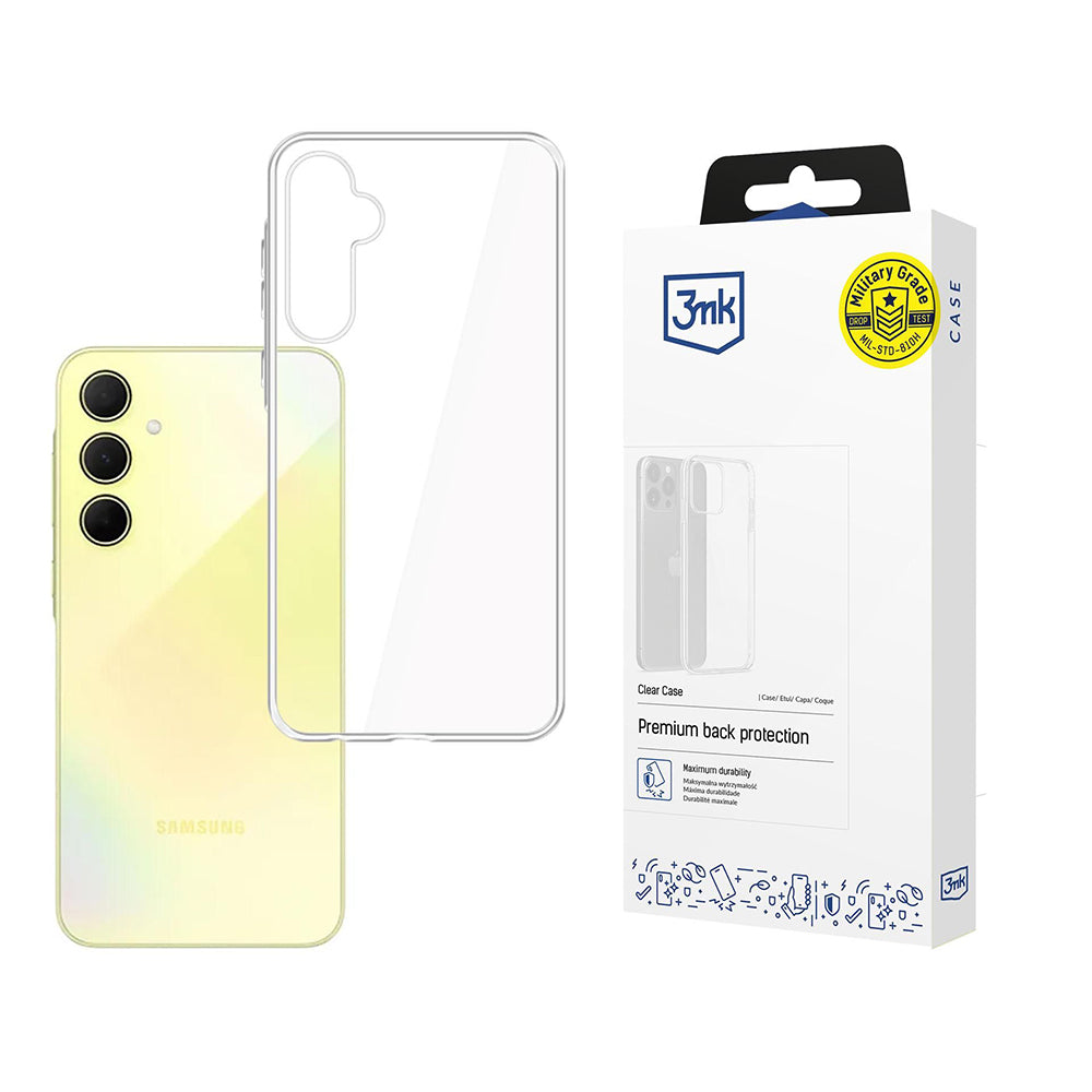 3mk - Clear Case - Samsung Galaxy A35 5G - Transparent
