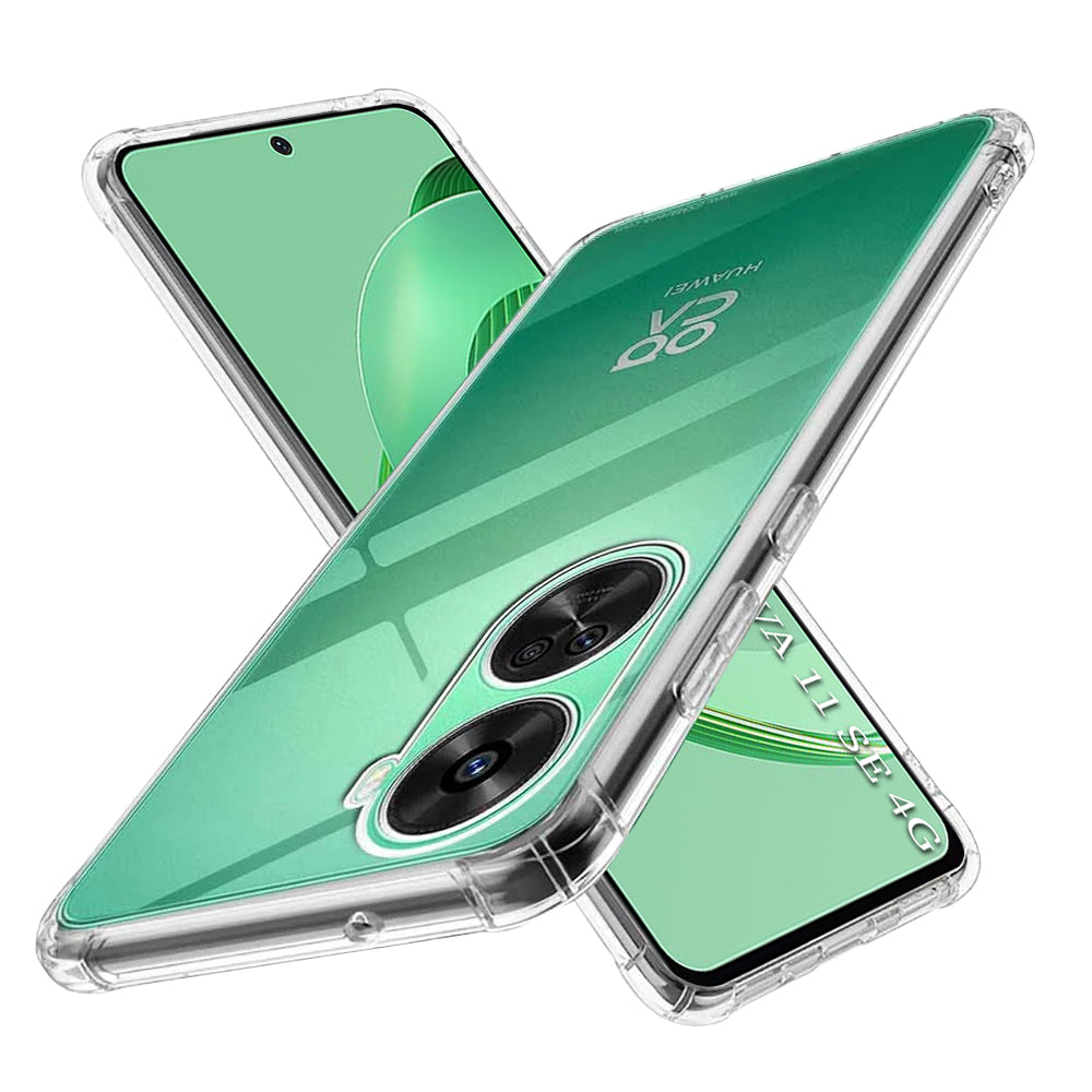 Techsuit - Shockproof Clear Silicone - Huawei nova 11 SE / 12 SE - Clear