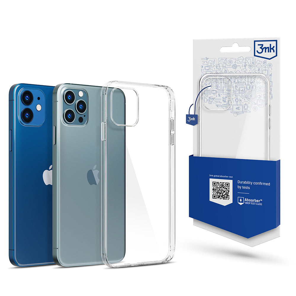 3mk - Clear Case - iPhone 12 / iPhone 12 Pro - Transparent