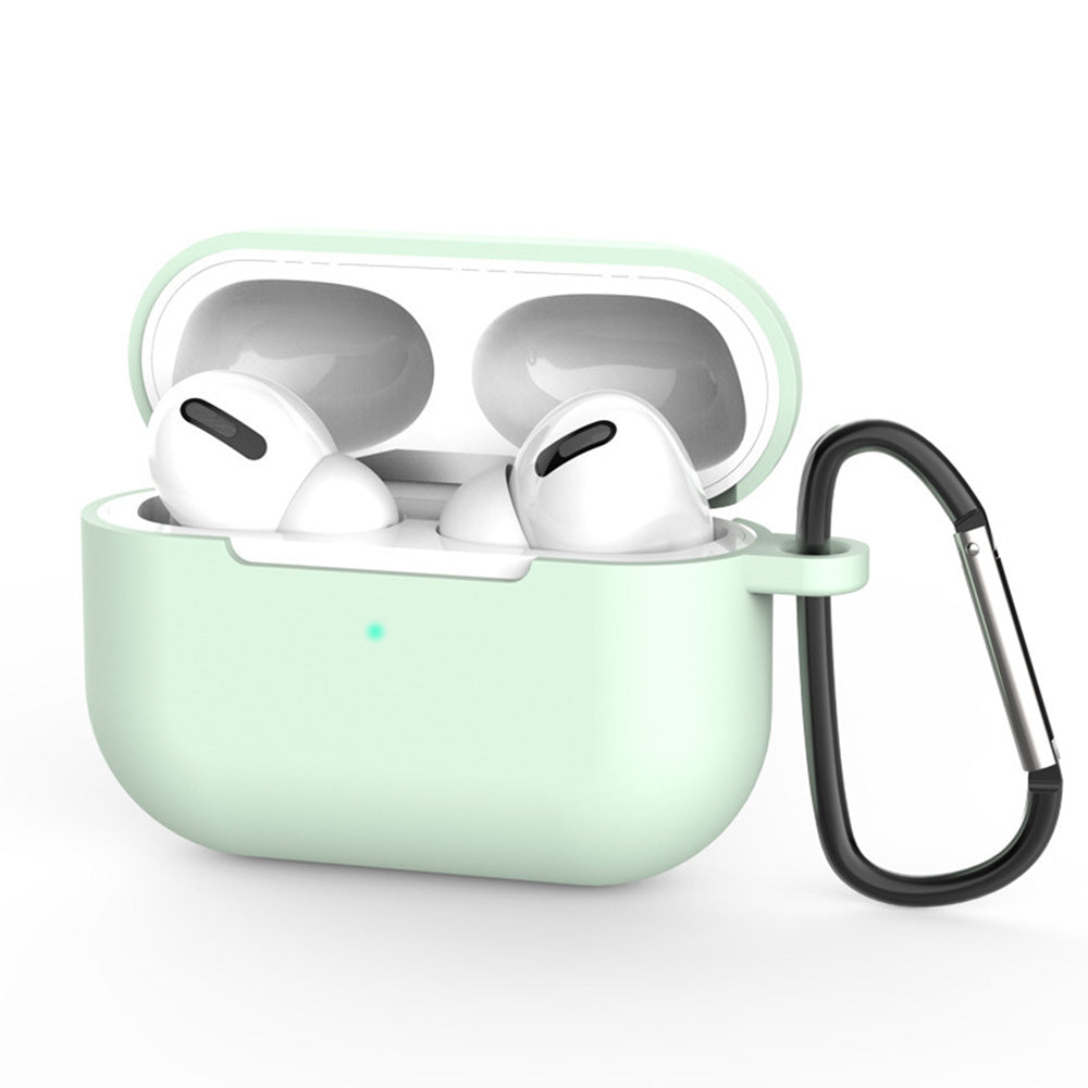 Techsuit - Silicone Case - for AirPodsÂ ProÂ 3, Smooth Ultrathin Material - Mint Green