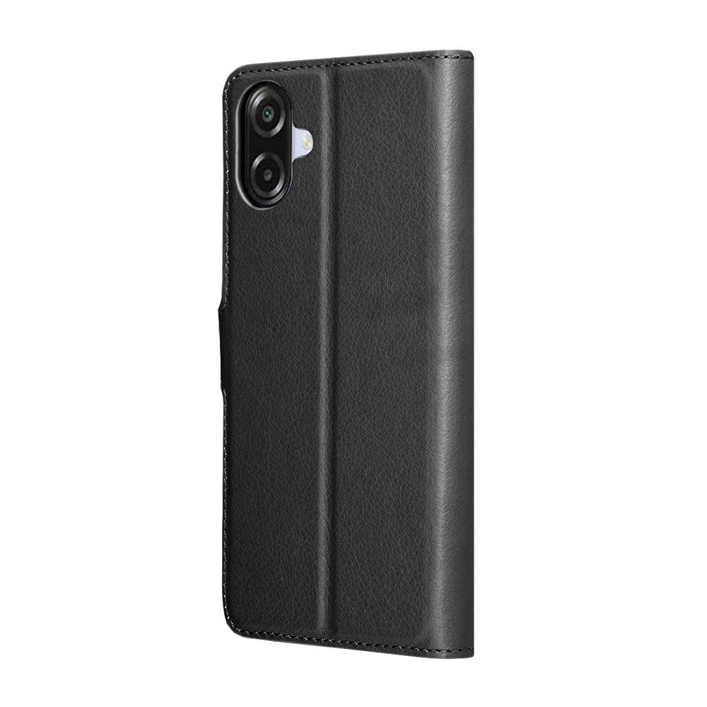 Techsuit - Leather Folio - Galaxy A07 4G - Black