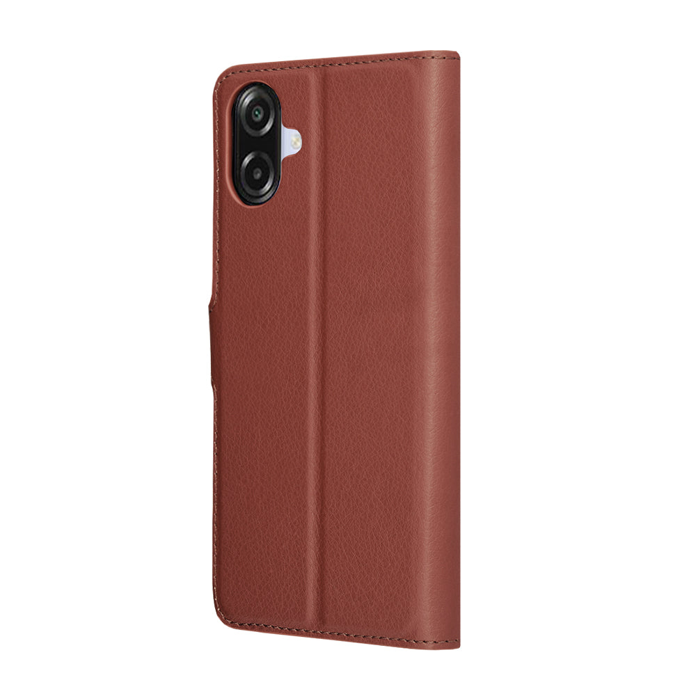 Techsuit - Leather Folio - Galaxy A07 4G - Brown