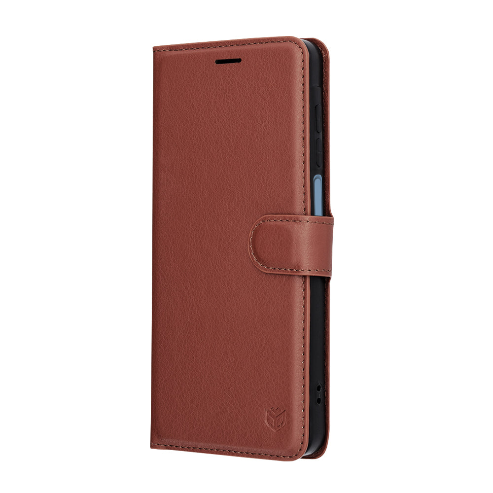 Techsuit - Leather Folio - Galaxy A07 4G - Brown
