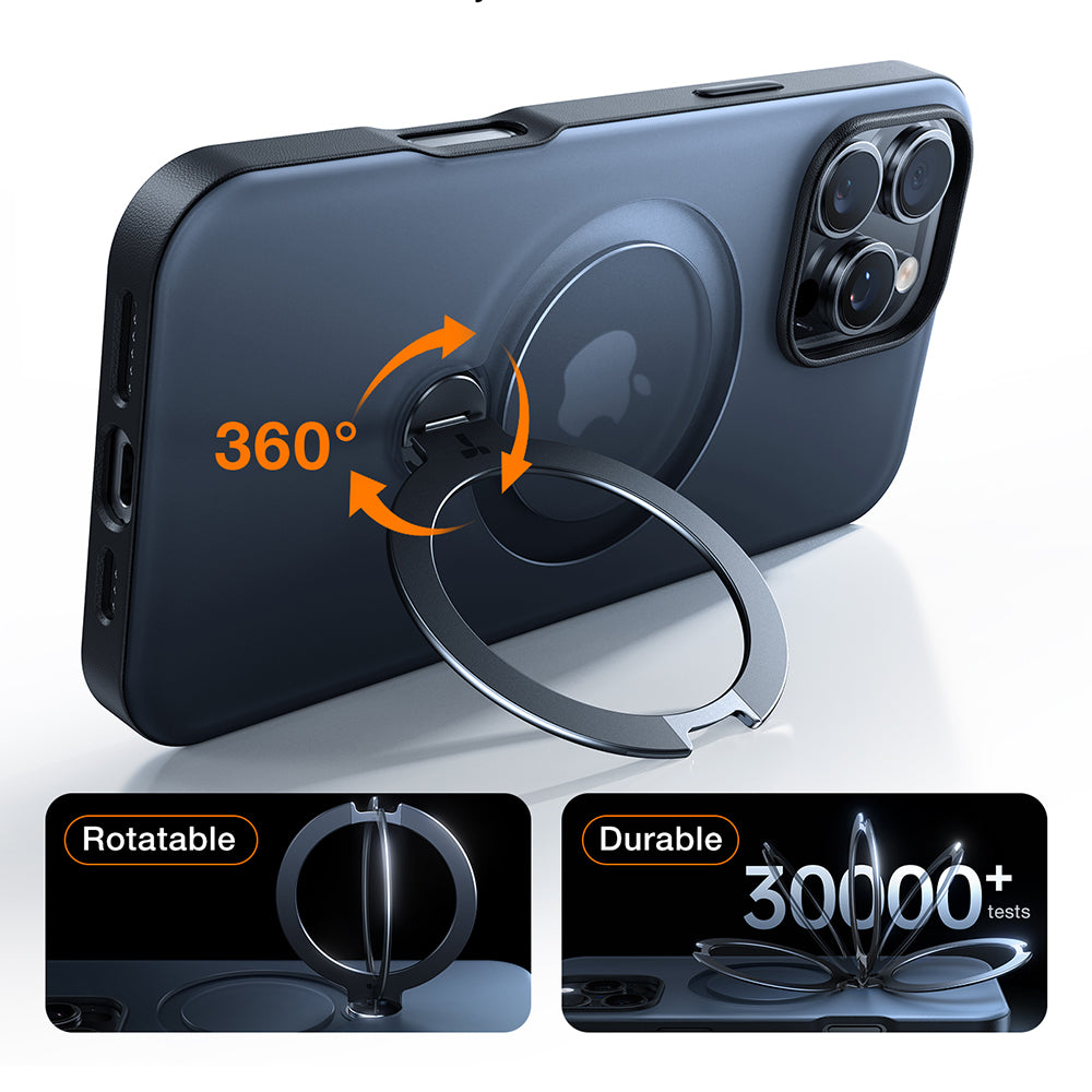 Torras - Ostand Spin MagSafe Series - iPhone 17 Pro - Navy Blue