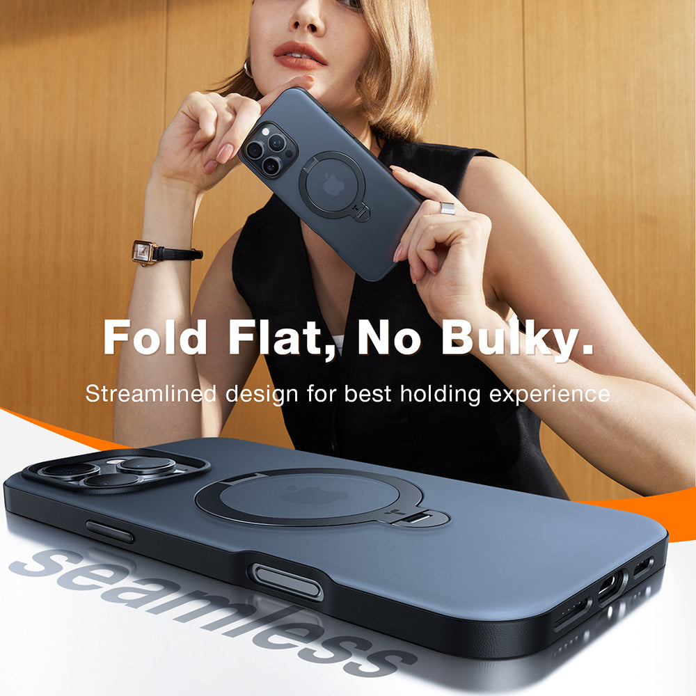 Torras - Ostand Spin MagSafe Series - iPhone 17 Pro - Navy Blue