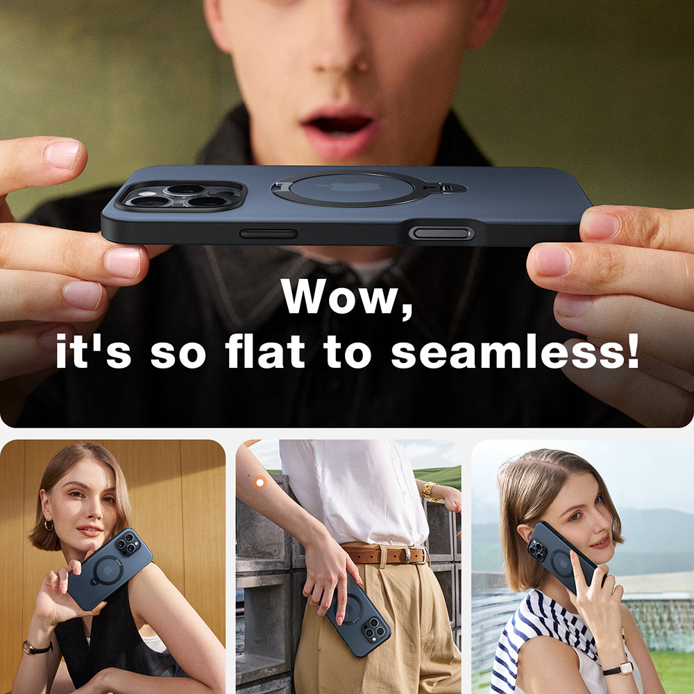 Torras - Ostand Spin MagSafe Series - iPhone 17 Pro - Navy Blue