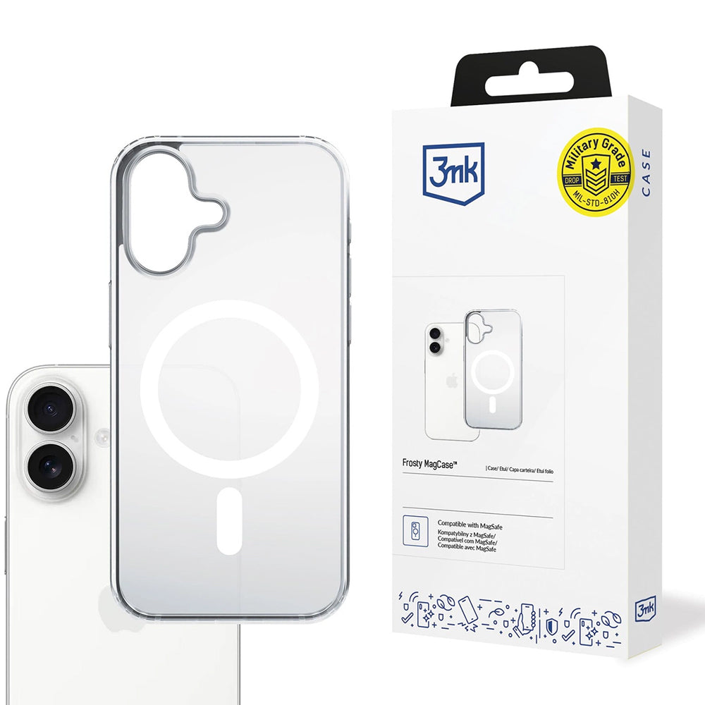 3mk - Frosty MagCase - iPhone 17 - White