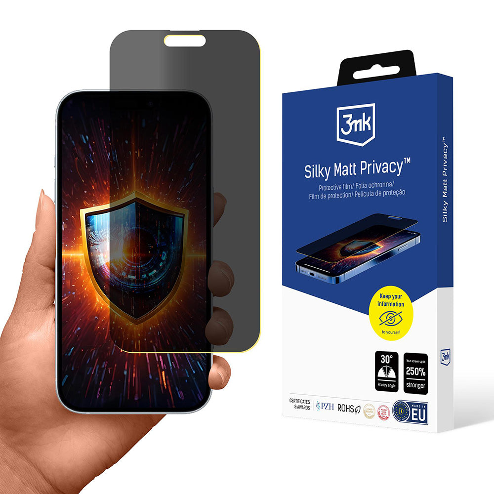 3mk - Silky Matt Protective Film - iPhone 17 - Privacy