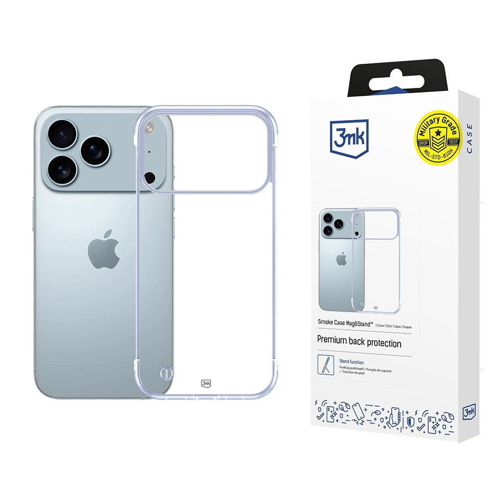 3mk - Just20g Clear Case - iPhone 17 Pro - Transparent