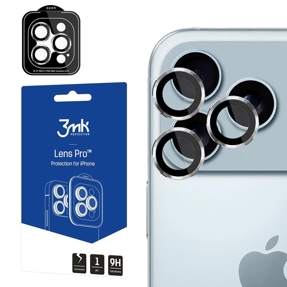 3mk - Lens Protection Pro - iPhone 17 Pro / iPhone 17 Pro Max - Silver