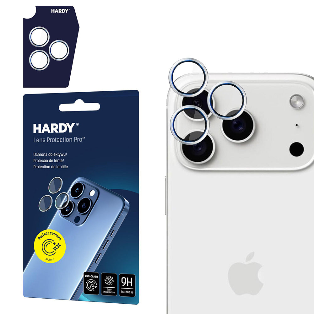 3mk - Hardy Lens Protection Pro - iPhone 17 Pro / iPhone 17 Pro Max - Silver