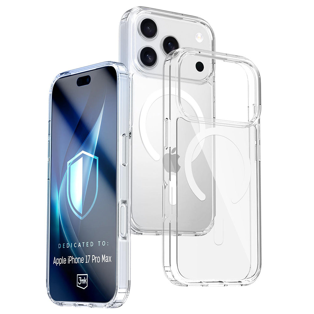 3mk - Armor MagCase - iPhone 17 Pro Max - Transparent