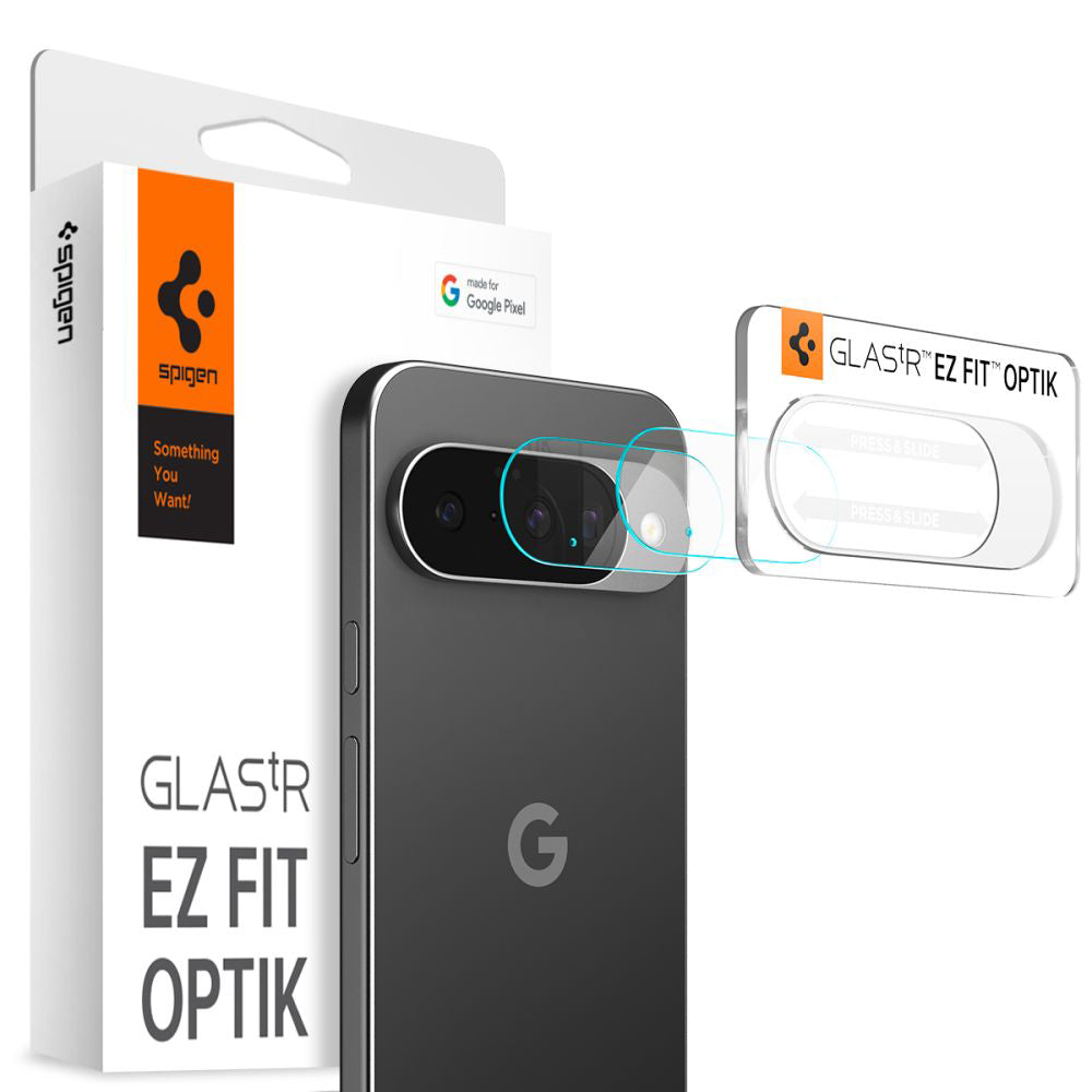 Spigen - Optik.tR Camera Glass (2 pack) - Google Pixel 10 - Crystal Clear