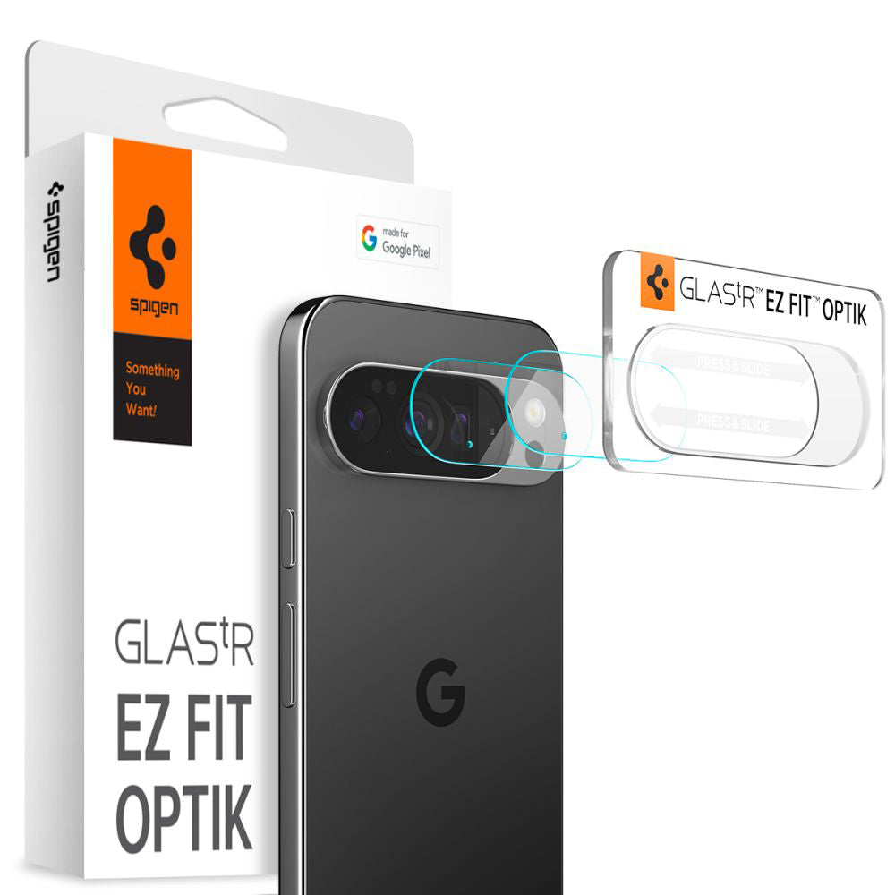 Spigen - Optik.tR Camera Glass (2 pack) - Google Pixel 10 Pro - Crystal Clear