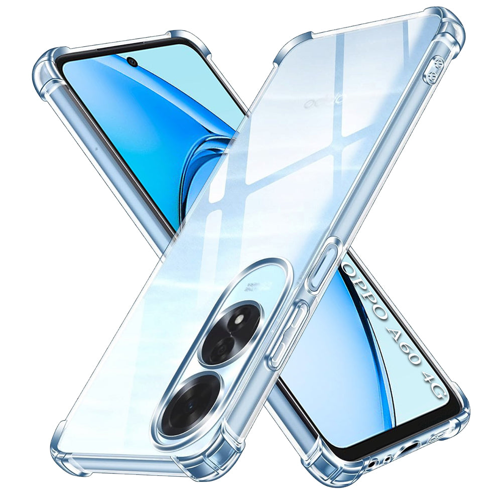 Techsuit - Shockproof Clear Silicone - Oppo A60 4G - Clear
