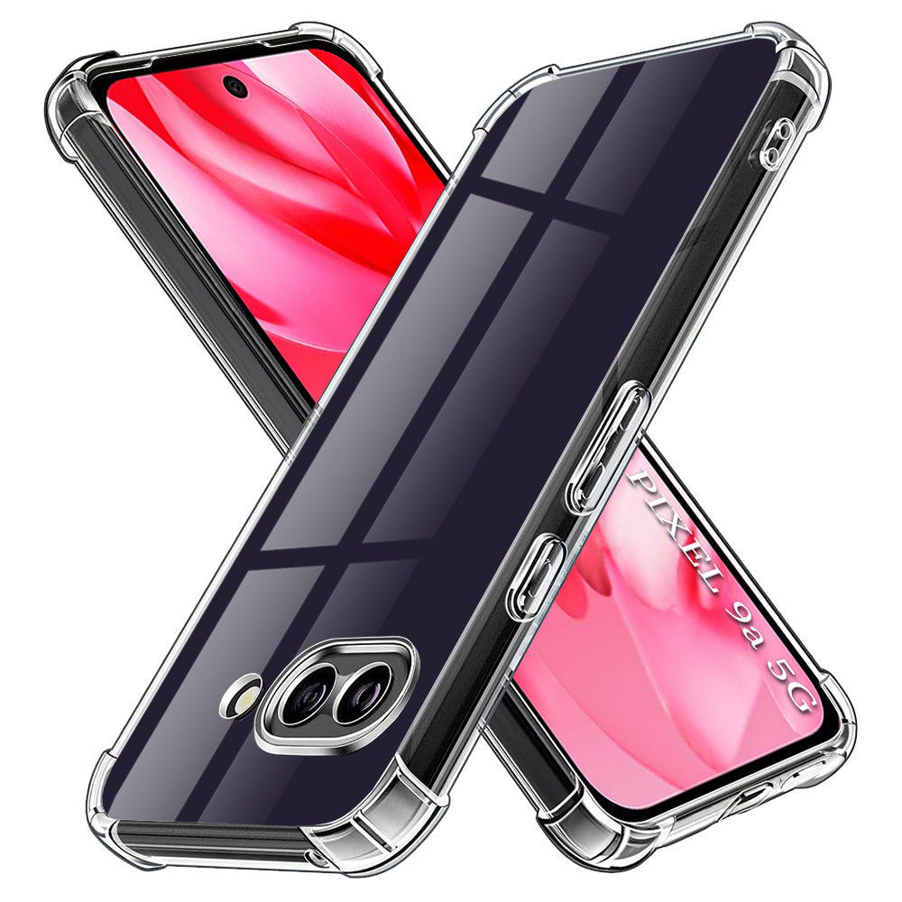 Techsuit - Shockproof Clear Silicone - Google Pixel 9a - Clear