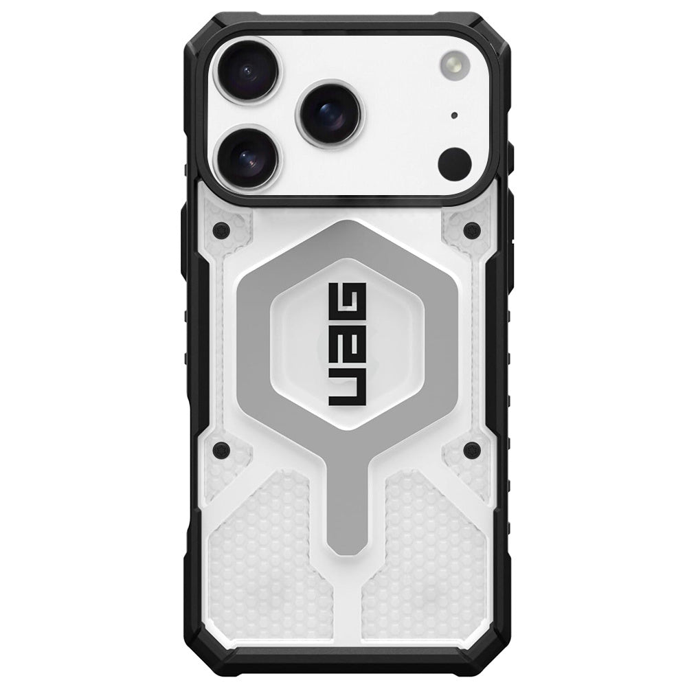 UAG - Pathfinder Clear MagSafe - iPhone 17 Pro Max - Ice / Silver