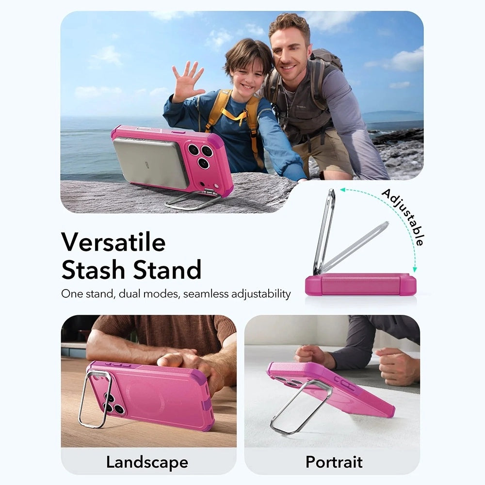 ESR - Cyber Armor Kickstand - iPhone 17 Pro Max - Pink