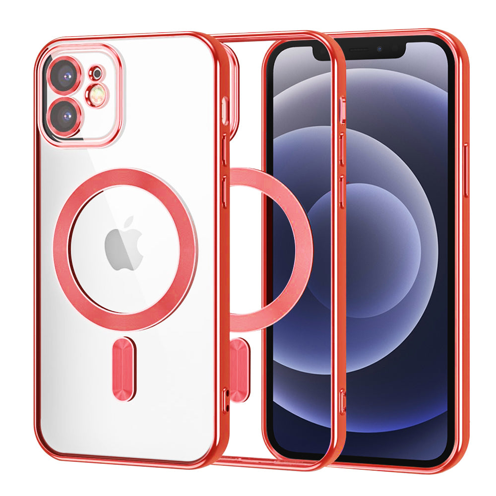 Techsuit - Luxury Crystal MagSafe - iPhone 12 - Red