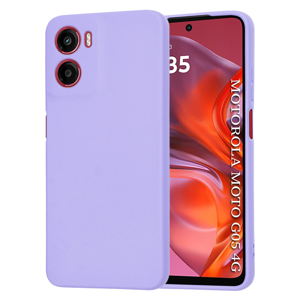 Techsuit - SoftFlex - Motorola Moto G05 / E15 - Light Purple