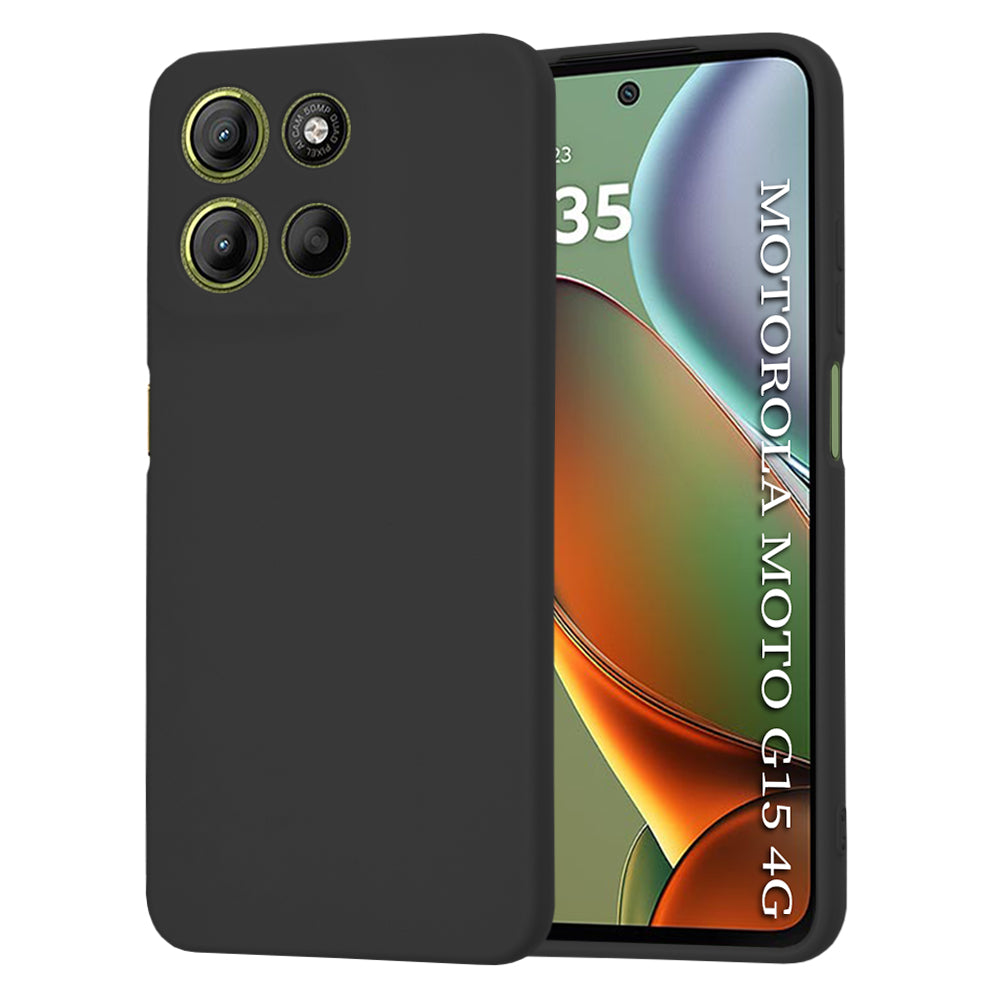 Techsuit - SoftFlex - Motorola Moto G15 / G15 Power - Black