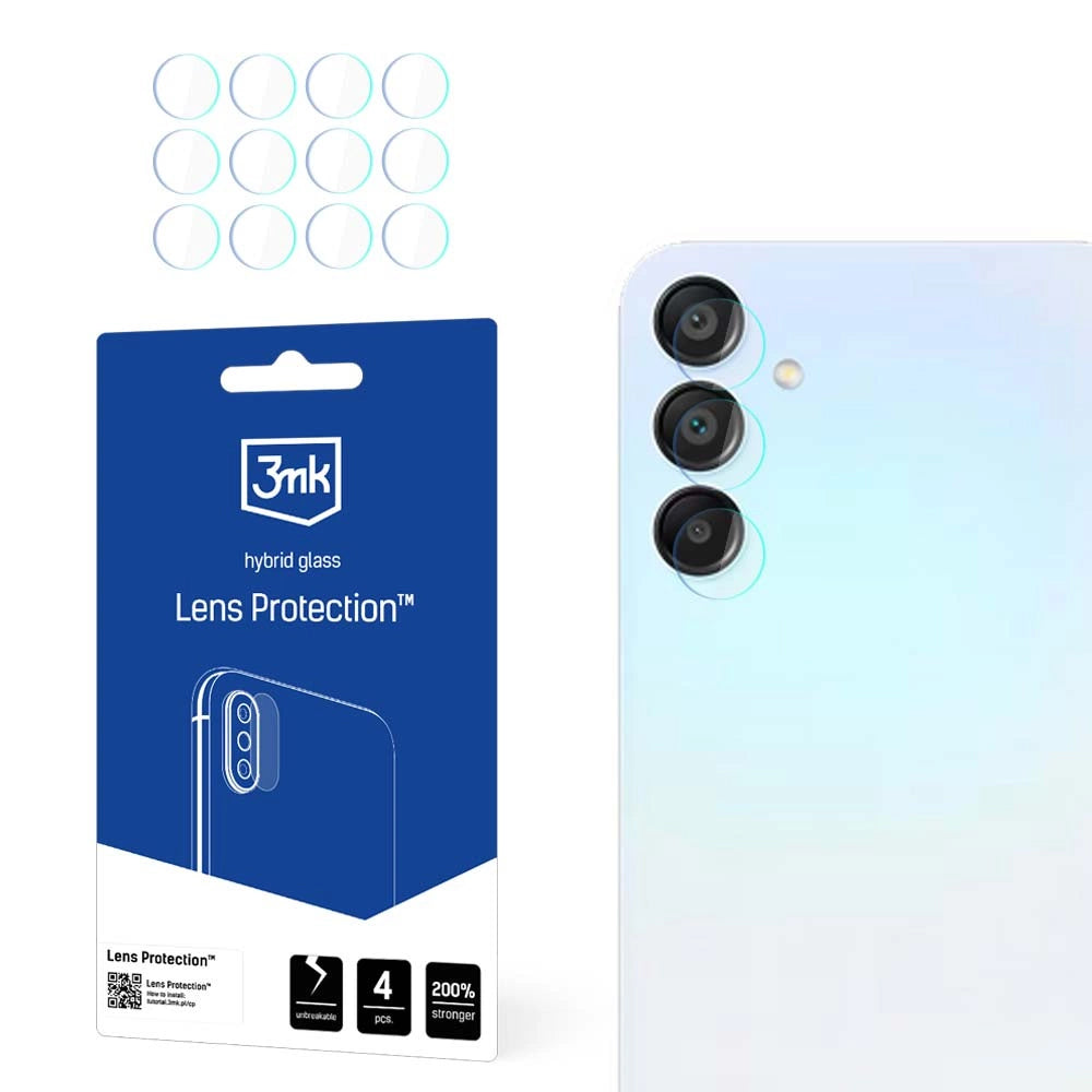 3mk - Lens Protection (4 pack) - Samsung Galaxy A15 5G - Clear