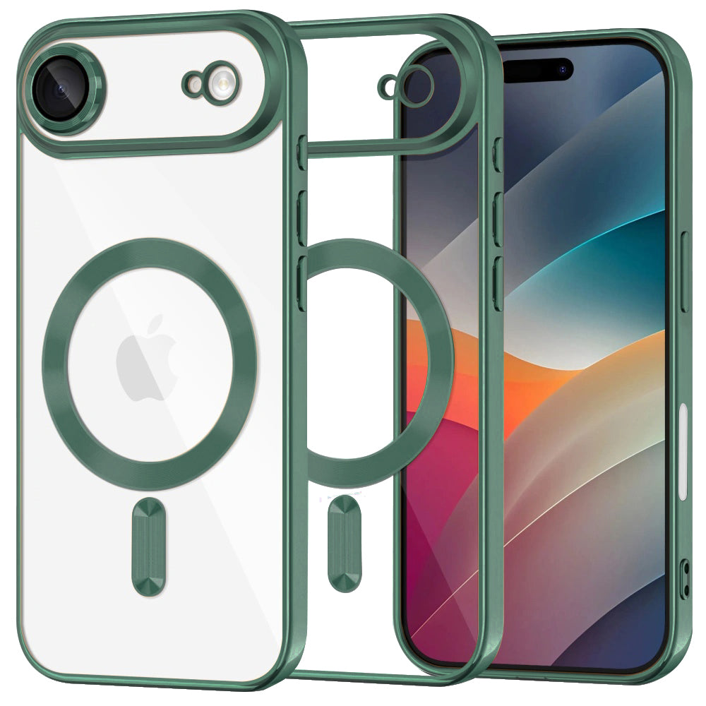 Techsuit - Luxury Crystal MagSafe - iPhone 17 Air - Deep Green