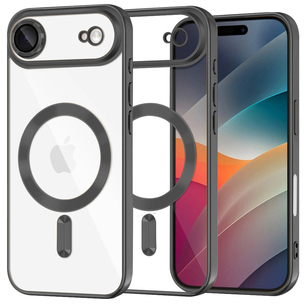 Techsuit - Luxury Crystal MagSafe - iPhone 17 Air - Black