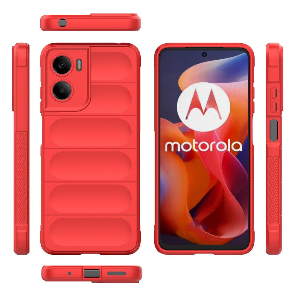 Techsuit - Magic Shield - Motorola Moto G05 / E15 - Red