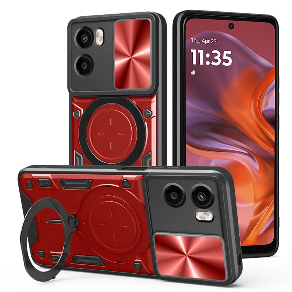 Techsuit - CamGuard Pro - Motorola Moto G05 / E15 - Red