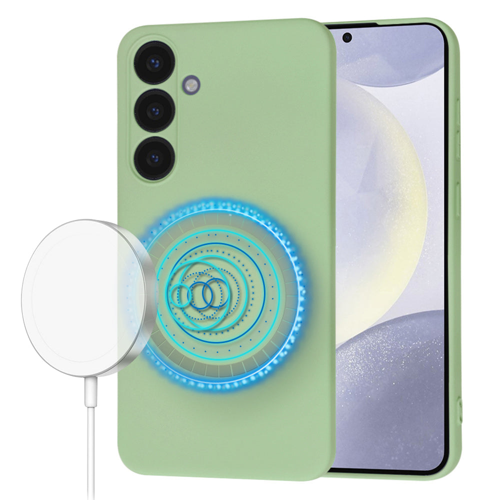 Techsuit - SoftFlex MagSafe - Samsung Galaxy S24 Plus - Mint Green