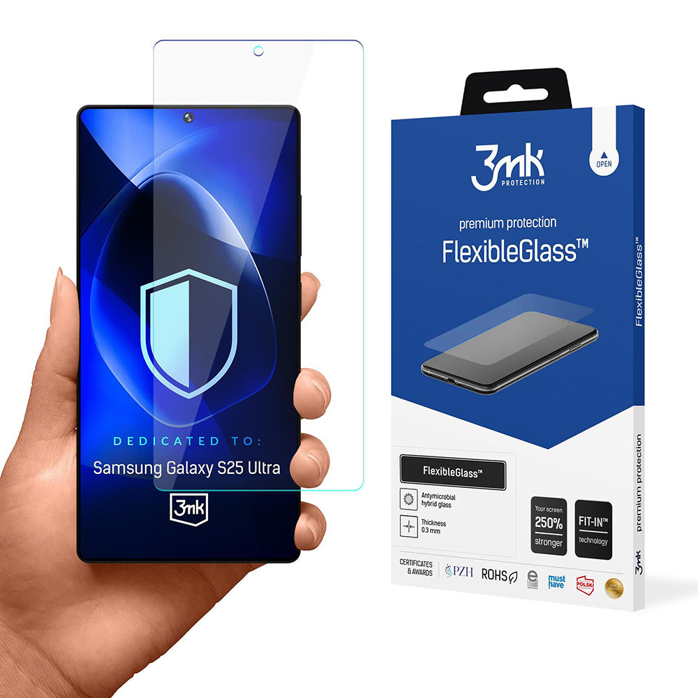 3mk - FlexibleGlass - Samsung Galaxy S25 Ultra - Clear