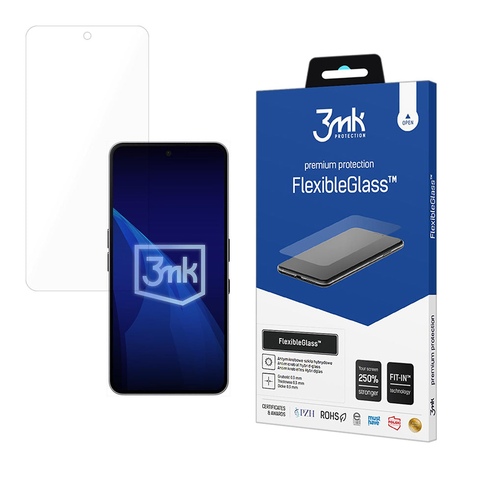 3mk - FlexibleGlass - Nothing Phone (3a) / (3a) Pro - Clear