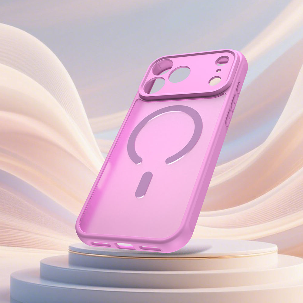 Techsuit - HaloFrost II MagSafe - iPhone 17 Pro - Pink