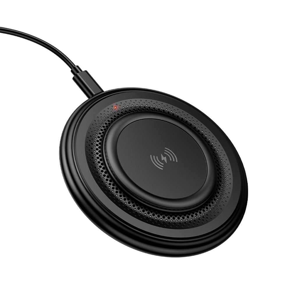 Borofone - Τεχνολογία > Κινητή Τηλεφωνία > Φορτιστές Κινητών Crown (BQ40) - Type-C Cable Included, 15W, Fast Charging, ABS + PC, 9V/2A - Black