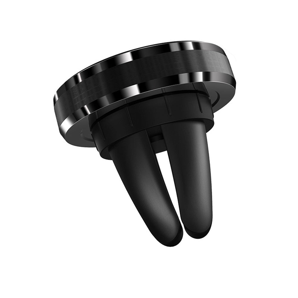 Borofone - Car Holder Air (BH8) - for Air Vent, Magnetic, Aluminum Alloy + Silicone - Black