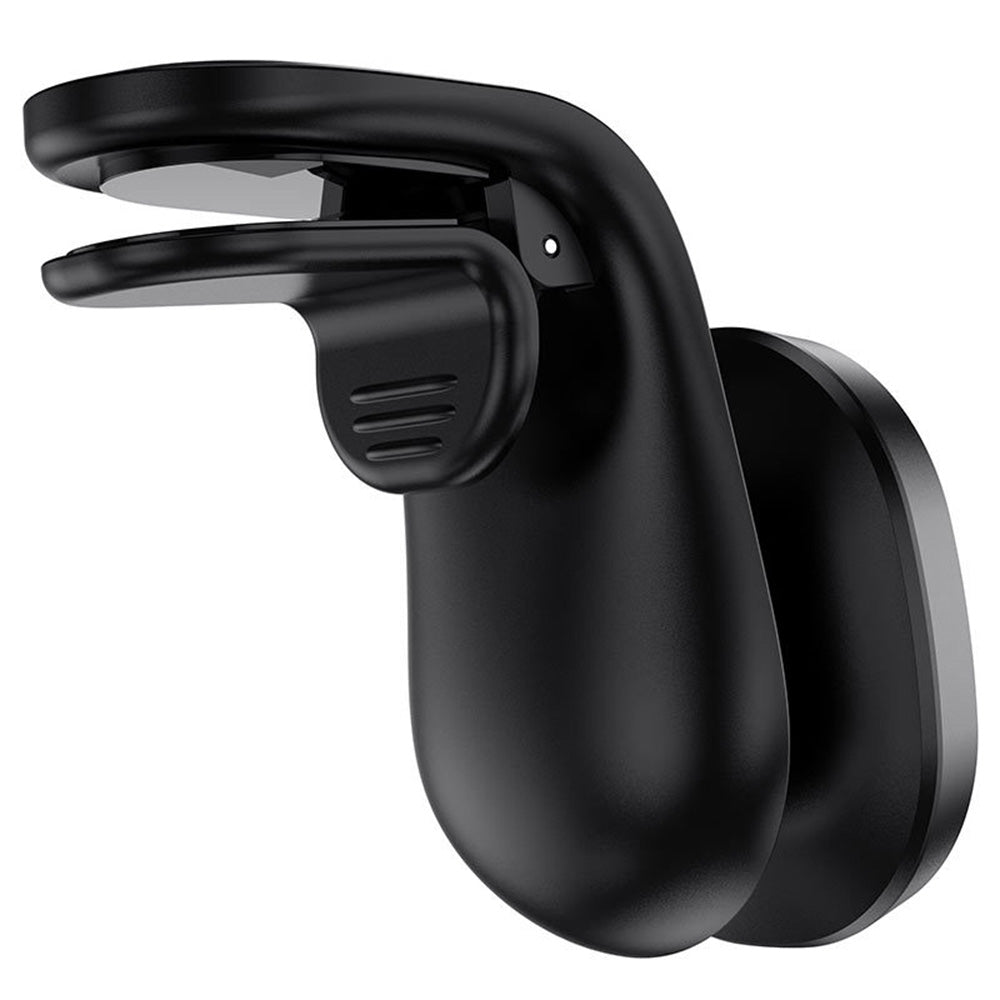 Borofone - Car Holder Kyle (BH40) - for Air Vent, Aluminum Alloy + ABS + Silicone, N38 Magnets, 4.7 - 6.5" - Black