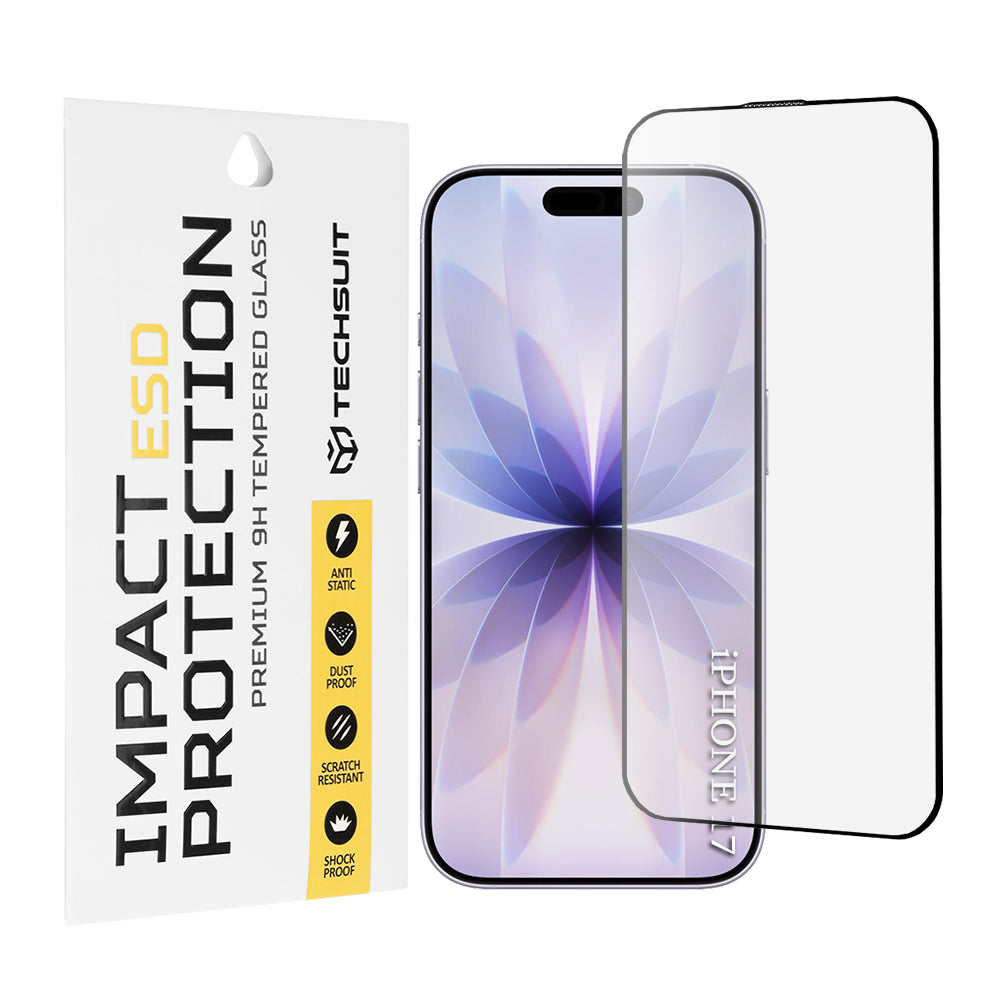 Techsuit - ESD Glass - iPhone 17 - Black