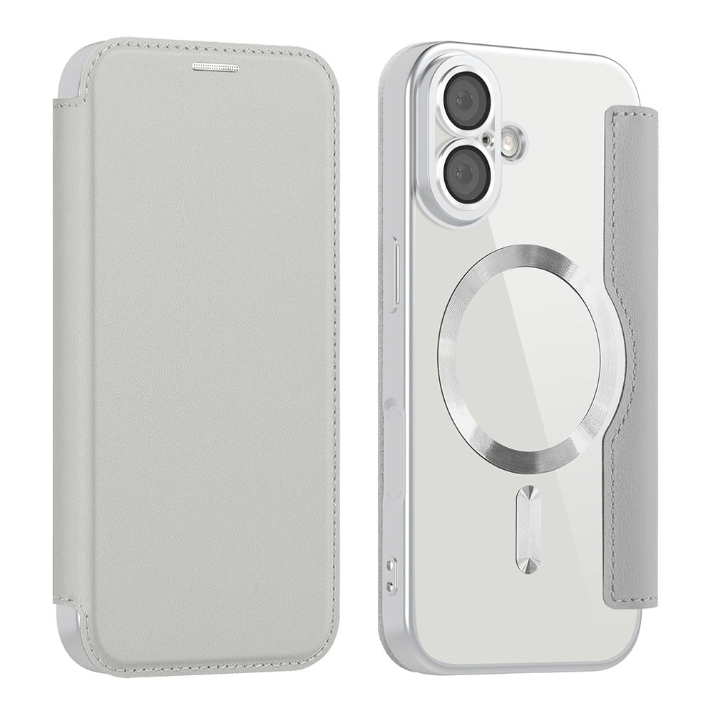Techsuit - SmartMag Book Case - iPhone 17 - Gray