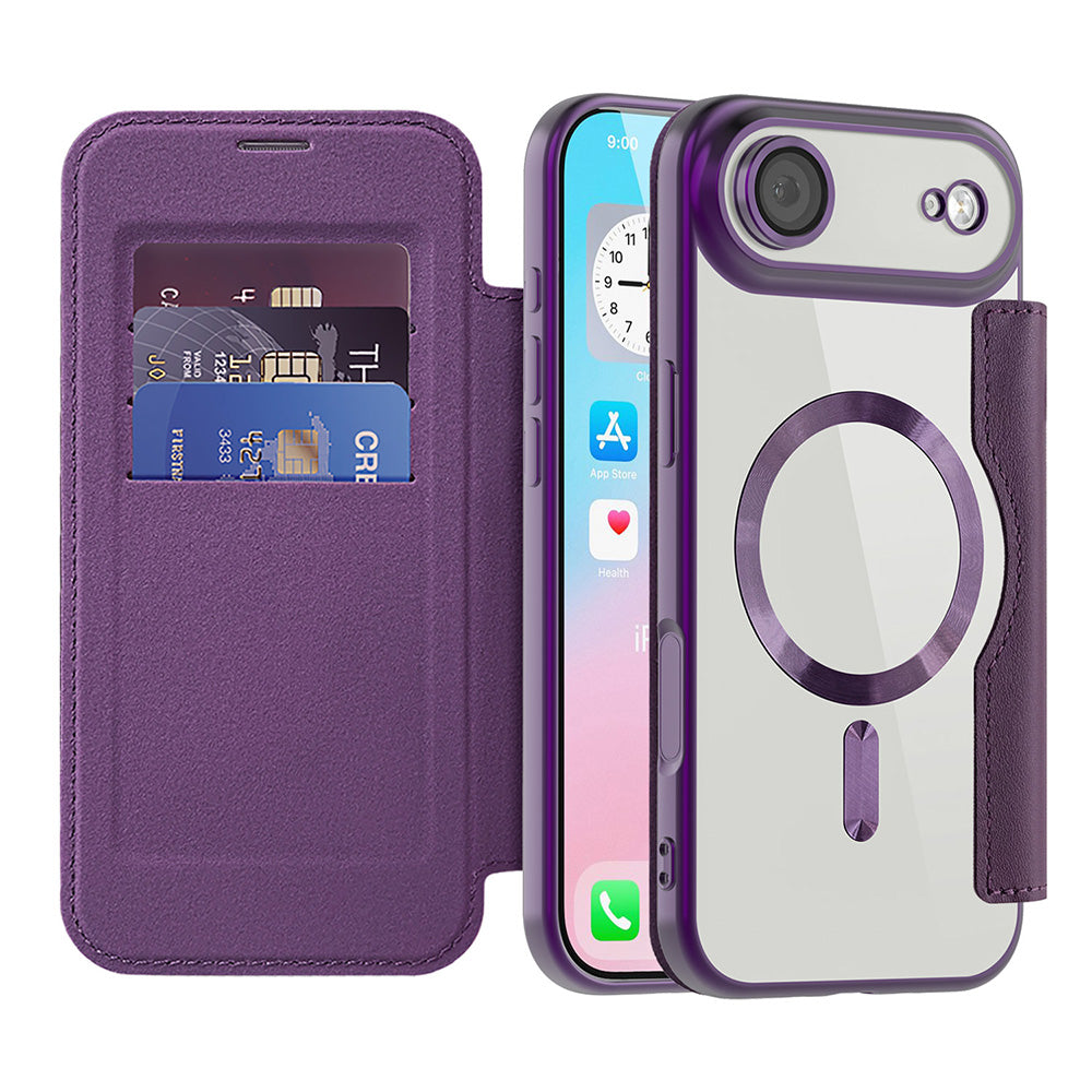 Techsuit - SmartMag Book Case - iPhone 17 Air - Purple