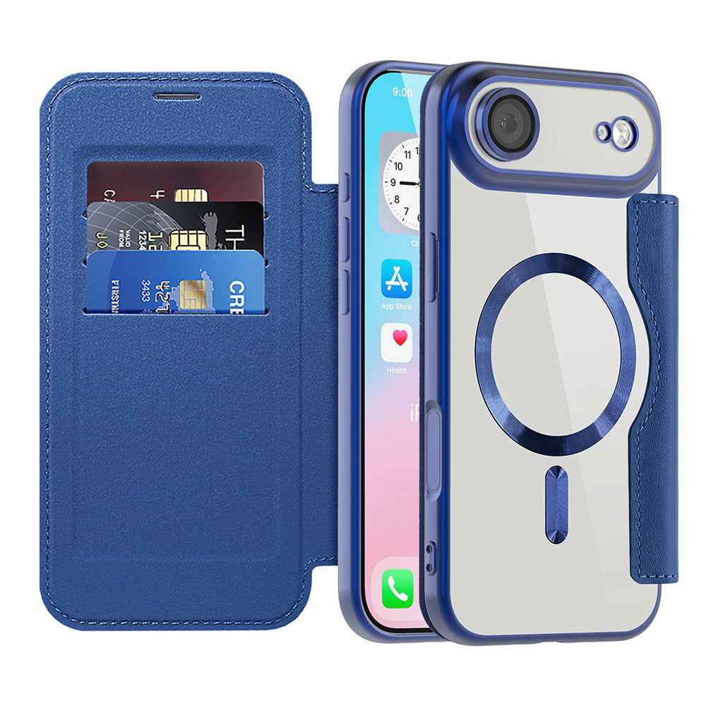 Techsuit - SmartMag Book Case - iPhone 17 Air - Blue