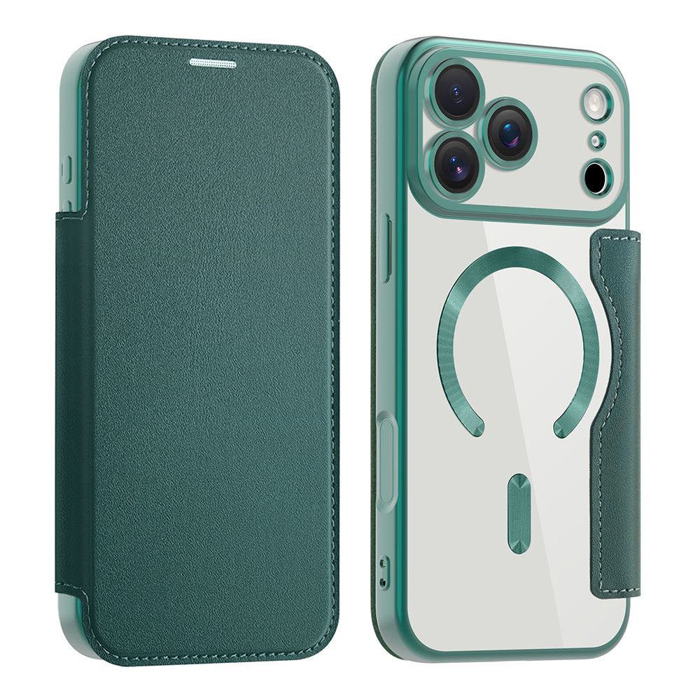 Techsuit - SmartMag Book Case - iPhone 17 Pro Max - Green